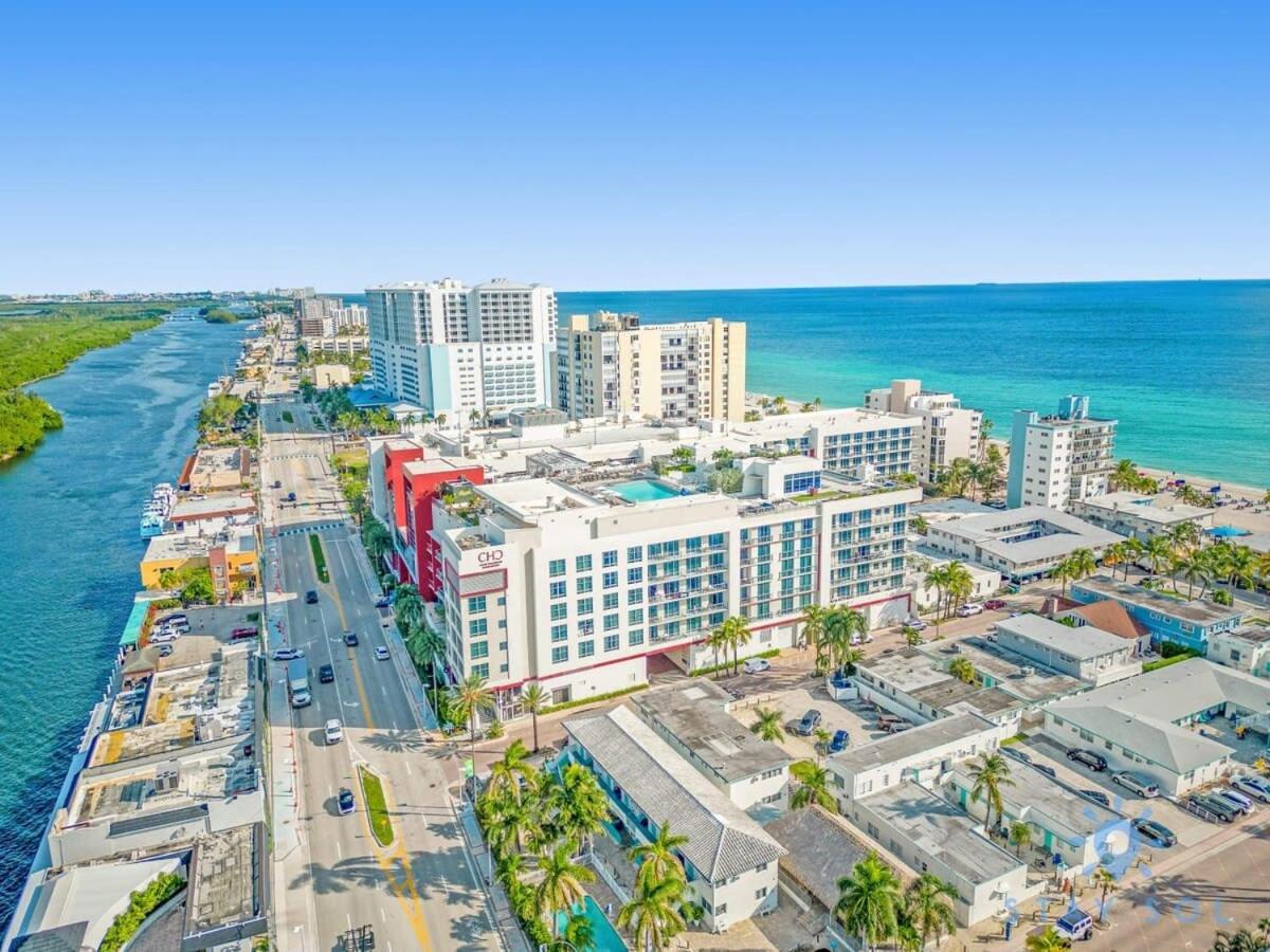 Hollywood Beach Broad - Walk - Gym - Amazing Pool Exterior photo