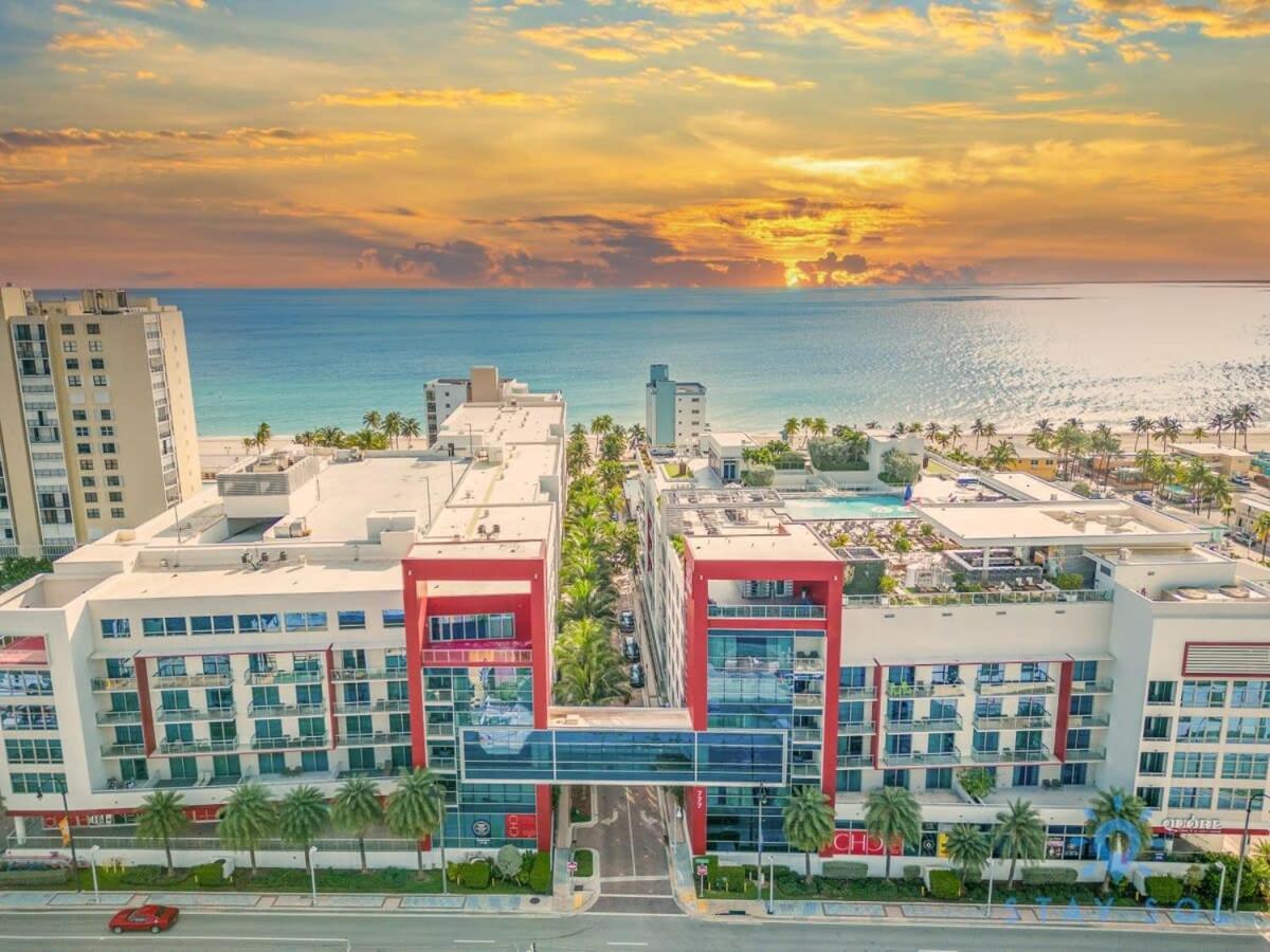 Hollywood Beach Broad - Walk - Gym - Amazing Pool Exterior photo