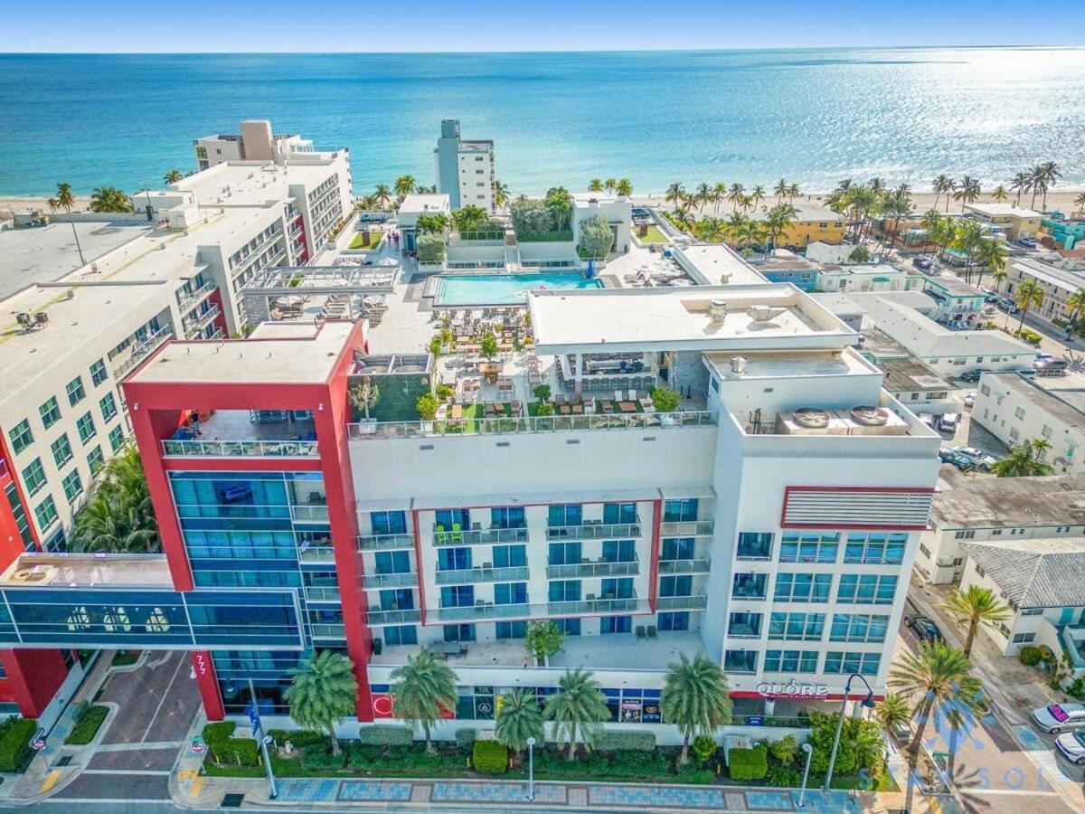 Hollywood Beach Broad - Walk - Gym - Amazing Pool Exterior photo