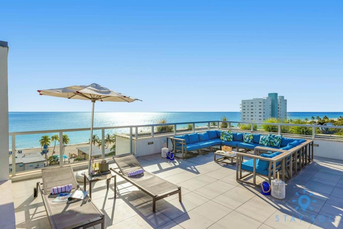 Hollywood Beach Broad - Walk - Gym - Amazing Pool Exterior photo